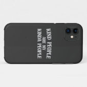 Die netten Leute sind meine Kindesmenschen Case-Mate iPhone Hülle (Rückseite (Horizontal))