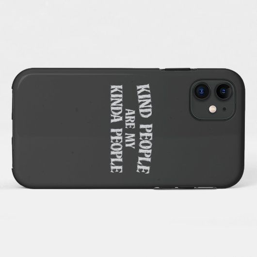 Die netten Leute sind meine Kindesmenschen Case-Mate iPhone Hülle (Rückseite (Horizontal))