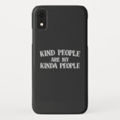 Die netten Leute sind meine Kindesmenschen Case-Mate iPhone Hülle (Rückseite)