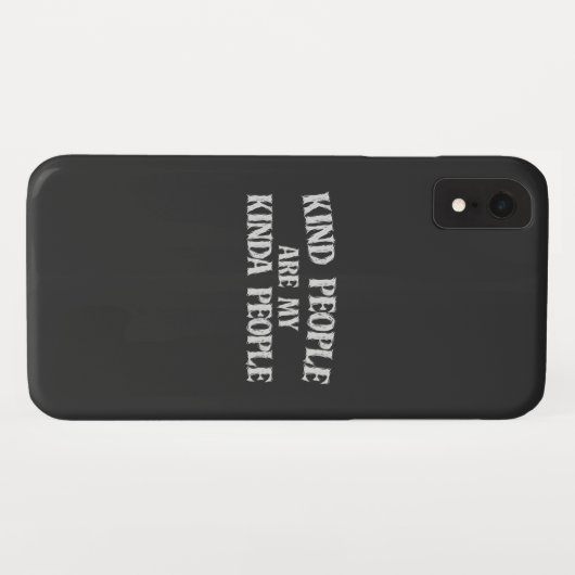 Die netten Leute sind meine Kindesmenschen Case-Mate iPhone Hülle (Rückseite (Horizontal))