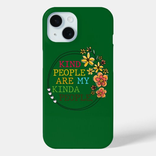 Die netten Leute sind meine Kindesmenschen Case-Mate iPhone Hülle (Rückseite)
