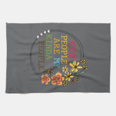 Die netten Leute sind meine Kindesmenschen Geschirrtuch (Horizontal)