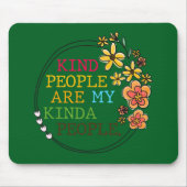 Die netten Leute sind meine Kindesmenschen Mousepad (Vorne)