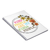 Die netten Leute sind meine Kindesmenschen Notizblock (Rechte Seite)