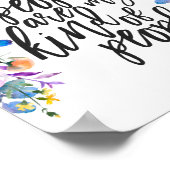 Die netten Menschen sind meine Art von Menschen Poster (Ecke)