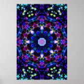 Die Neuauflage des Blauen Universums im Himmel Poster (Vorne)