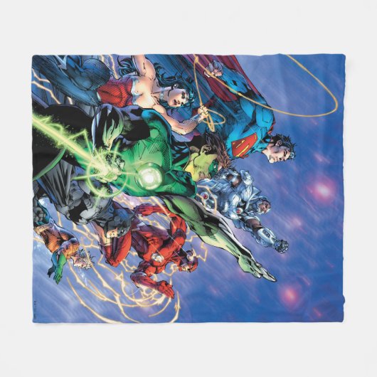 Die neue 52 Cover #1 3rd Print Fleecedecke (Vorderseite (Horizontal))