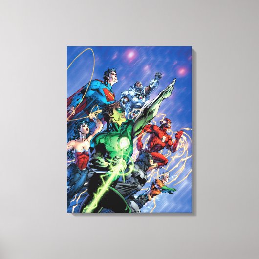Die neue 52 Cover #1 3rd Print Leinwanddruck (Vorderseite)