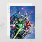 Die neue 52 Cover #1 3rd Print Postkarte (Vorne/Hinten)