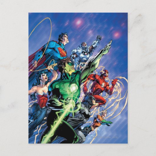 Die neue 52 Cover #1 3rd Print Postkarte (Vorderseite)