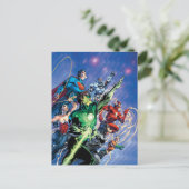 Die neue 52 Cover #1 3rd Print Postkarte (Stehend Vorderseite)