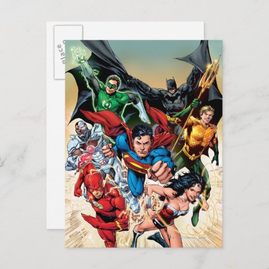 Die neue 52 Cover #1 4. Print Postkarte (Vorne/Hinten)