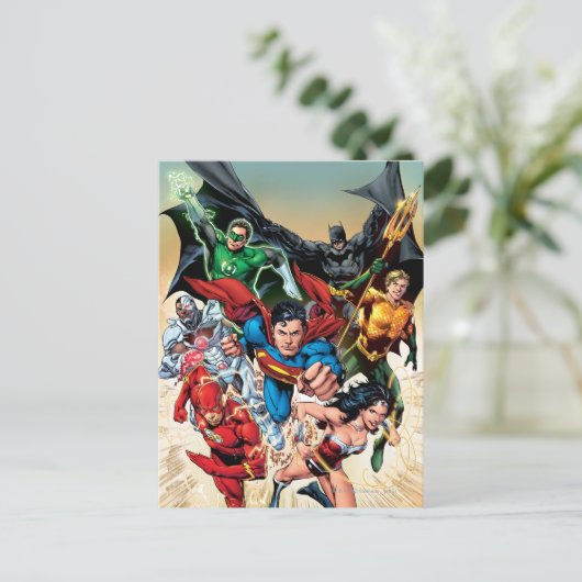 Die neue 52 Cover #1 4. Print Postkarte (Stehend Vorderseite)