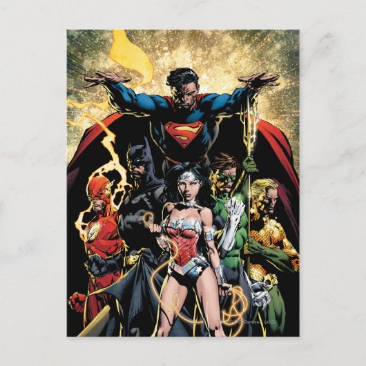 Die neue 52 Cover #1 Finch-Variante Postkarte (Vorderseite)