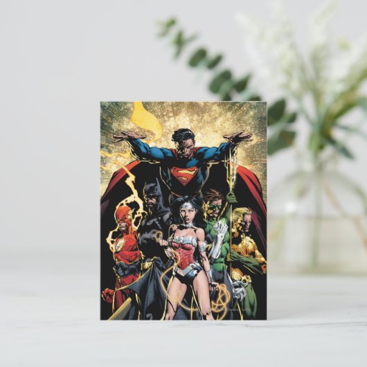 Die neue 52 Cover #1 Finch-Variante Postkarte (Stehend Vorderseite)