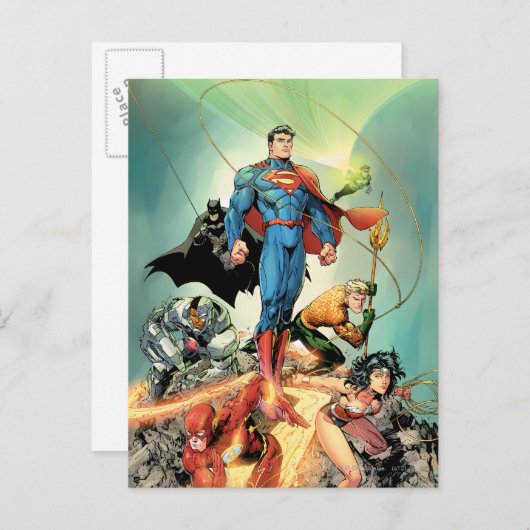 Die neue 52 Cover #3 Capullo-Variante Postkarte (Vorne/Hinten)