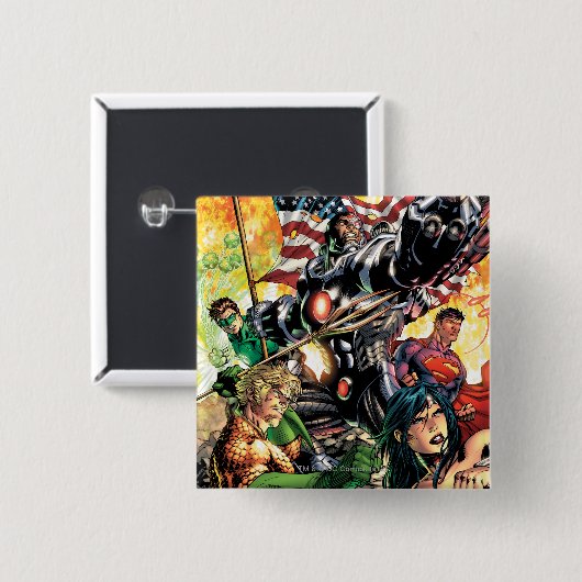 Die neue 52 Cover #5 Button (Vorne & Hinten)