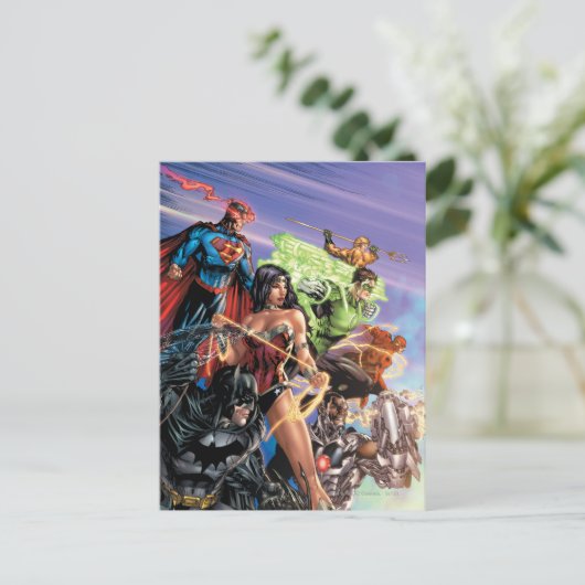 Die neue 52 Cover #5 Variante Postkarte (Stehend Vorderseite)