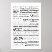 Die neue ABC des Lebens Poster (Vorne)