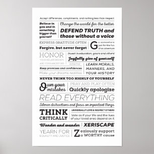 Die neue ABC des Lebens Poster