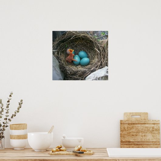 Die neue Ankunft im Frühling Poster (Küche)