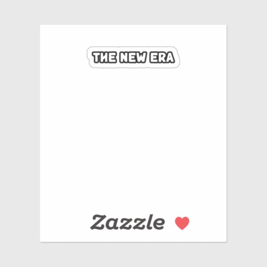 Die neue Ära der Innovation Visionäre Zukunft Aufkleber (Blatt)