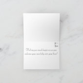 Die neue Babykarte Karte (Innenseite)