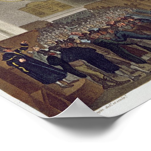 Die neue Börse, Bartholomew Lane Poster (Ecke)