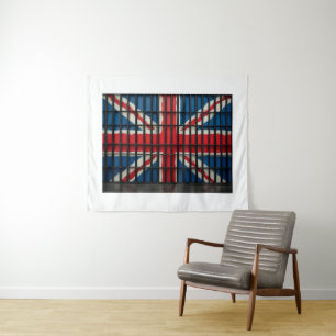 Die neue britische Tapete Wandteppich