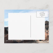 Die neue Brücke am Hoover-Damm Postkarte (Rückseite)