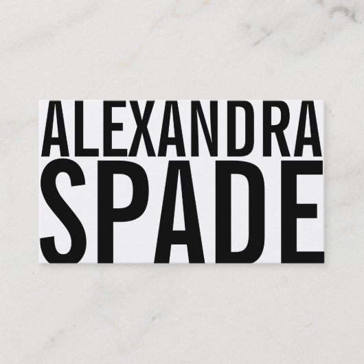 Die neue Coole Visitenkarte - individuell anpassba (Vorderseite)