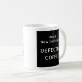 Die neue Definition von Decaf - Tasse-A-Tude Kaffeetasse (VorderseiteRechts)