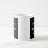 Die neue Definition von Decaf - Tasse-A-Tude Kaffeetasse (Mittel)