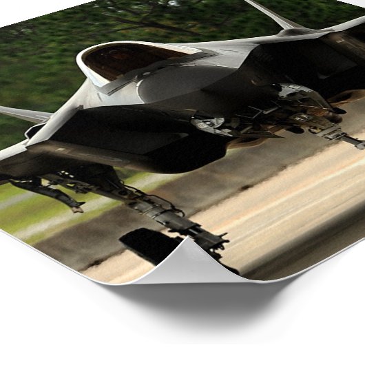 Die neue F-35 Poster (Ecke)