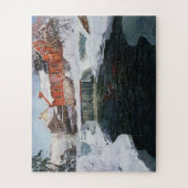 Die neue Fabrik in Lillehammer, Fine Art Puzzle (Vertikal)