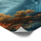 Die neue Fantasiekunst der Welt Poster (Ecke)
