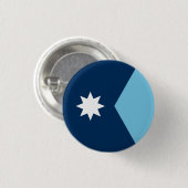 Die neue Flagge des Bundesstaates Minnesota (Neuge Button (Vorne & Hinten)