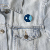 Die neue Flagge des Bundesstaates Minnesota (Neuge Button (Beispiel)