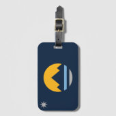 Die neue Flagge von Reno, Nevada Gepäckanhänger (Vorderseite Vertikal)