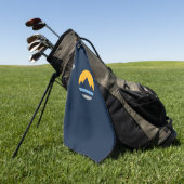 Die neue Flagge von Reno, Nevada Golfhandtuch (Gras)