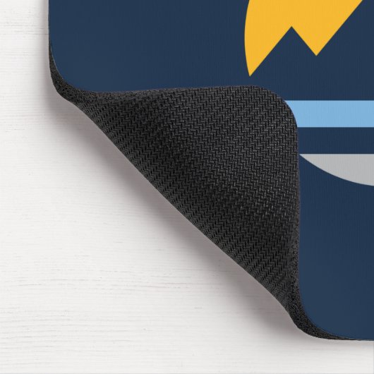 Die neue Flagge von Reno, Nevada Mousepad (Ecke)