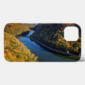 Die neue Flussschlucht am Hawks Nest Staat Park Case-Mate iPhone Hülle (Rückseite (Horizontal))