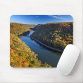 Die neue Flussschlucht am Hawks Nest Staat Park Mousepad (Mit Mouse)