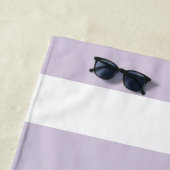 Die neue Frau | Lavender Personalisiert Bride Strandtuch (Beispiel)