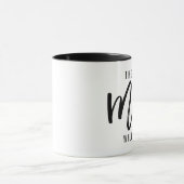 Die neue Frau Personalisiert Bride Tasse (Zentrum)