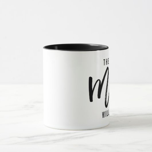 Die neue Frau Personalisiert Bride Tasse (Zentrum)
