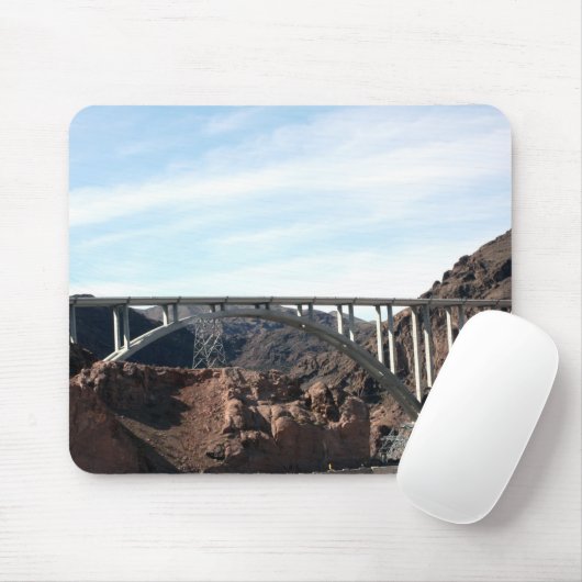 Die neue Hoover-Staudammbrücke Mousepad (Mit Mouse)