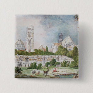 Die neue Kirche von Sainte-Genevieve Button