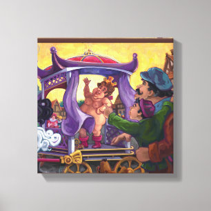 Die neue Kleidungskunst des Kaisers Leinwanddruck