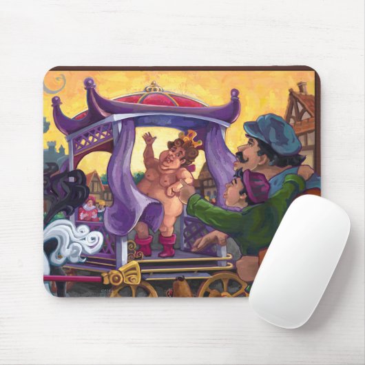 Die neue Kleidungskunst des Kaisers Mousepad (Mit Mouse)